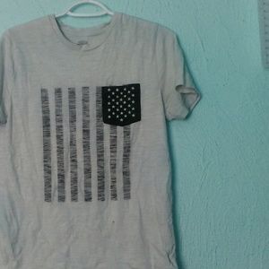 White american flag t-shirt